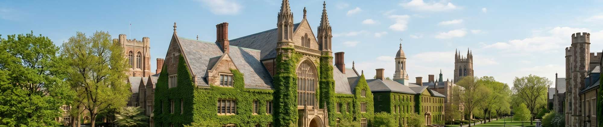 Typical university landscape shot.